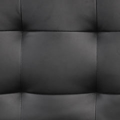 Contemporary Style Futon Sofa Bed Black Finish Built In USB Chargers Biscuit Tufting Seat And Back Back Seat Drop Down Table With Cup Holder Easily Convert To Bed