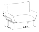 Ada Love seat, Blue