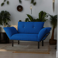 Ada Love seat, Blue