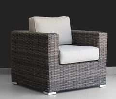 Comfort-Ready Fully Assembled Patio Chair with Plush Cushions – Ideal for Outdoor Relaxation