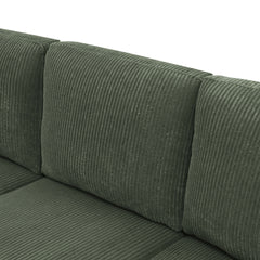 Cordory Upholstered Modular Sectional with 2 Ottomans