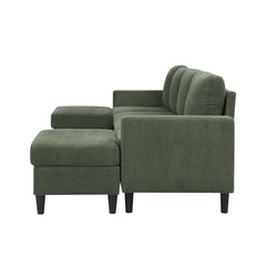 Cordory Upholstered Modular Sectional with 2 Ottomans