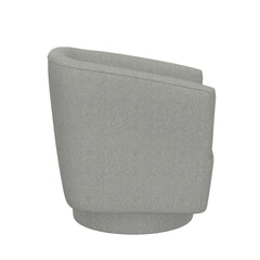 Gray Swivel Accent Chair