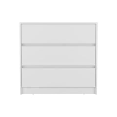 Dresser Maldus, Three Drawers, White Finish