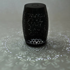 SOLAR SIDE TABLE,Black COLOR