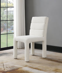 Hettie Beige Boucle Side Chair (Set of 2)