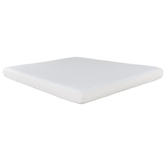 6 in. Firm Gel Memory Foam Mattress for Full Size Bed, White
