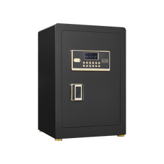 Solid Alloy Steel Office Hotel Home Safe, Security Digital Safes Box with Electronic Keypad, Spare Key, Smart Alert, Mute Mode, Anti-Theft Safe for Document Money Valuable