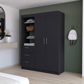 Wenge 3-Drawer Armoire