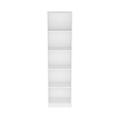 Vinton XS Bookcase Compact Bookshelf with Multiple Shelves, White