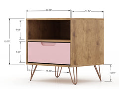 Nightstand in Pink