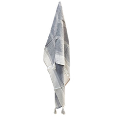 50x60" Conrad Grey Throw Blanket, 2 Pack