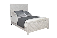 DENVER Modern Style Full Bed Made with Wood in Natural(NJ INVENTORY)