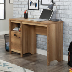 Vintage Desk with Minimalist Design, Brown finish