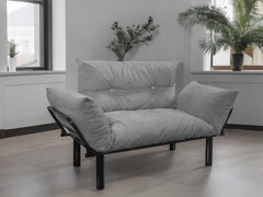 Ada Love seat, Grey