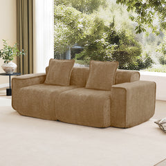 Harrison LSF&RSF Sofa Velvet- Brown