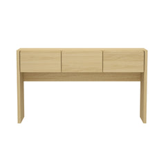 Console Table in Natural Oak