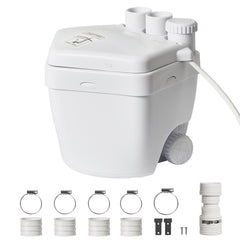 Utility Sink Pump Laundry Sink Drain Pump System 1/3 HP 1500 GPH 18ft Head