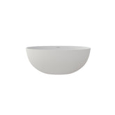 55" Premium Solid Surface Deep Soaking Bathtub