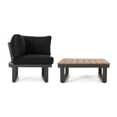STERLING CORNER & COFFEE TABLE
