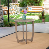 HERMOSA 27.5'' CIRCULAR WOOD TABLE