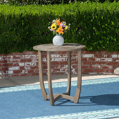 HERMOSA 27.5'' CIRCULAR WOOD TABLE