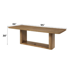 Zoey Oak Dining Table