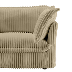 Koala sofa RSF W/1 Pillow -Camel