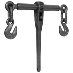 Heavy duty 5/16"-3/8" Ratchet Binders, 5400lbs Working Load capacity, G70 Hooks Adjustable Length, 4-Pack,,Black Hammertone color