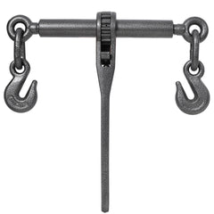 Heavy duty 5/16"-3/8" Ratchet Binders, 5400lbs Working Load capacity, G70 Hooks Adjustable Length, 4-Pack,,Black Hammertone color