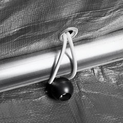 Carport Car Canopy 10 x 20 FT Heavy Duty Portable Car Garage Shelter Tent Grey