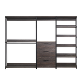 Monica Wood Walk-in Closet System