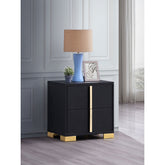 Jeremiah Black 2-drawer Nightstand