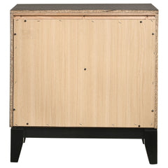 Stephan Grey Oak 2-Drawer Nightstand