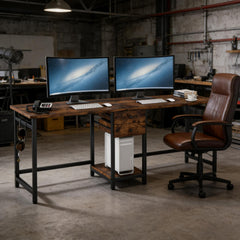 Double Office Desk,Computer Desk,Two Seat Desk,Gaming Table