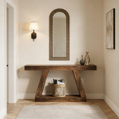Vintage Two-Tier Storage Couch Table,Console Table,Side Table