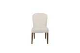 Arch Upholstered Chair - Cocoa/White Sand (Set of 2)