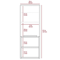 Milwaukee Medicine Cabinet, Two Shelves, Single Door Cabinet, Two Interior Shelves