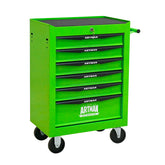 Rolling Metal Tool Chest with 6 Drawers, 20" 6-Drawer Tool Chest Cabinet with Ball Bearing Drawer Slides, Steel Tool Storage Box Organizer -GREEN