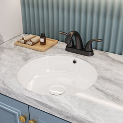 Bothwa Home 5.45" CUPC Certified 2-handle Bathroom Sink Faucet (Matt Black Finish)