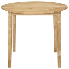 Natural and Tan 3-piece Dining Set with Drop Leaf