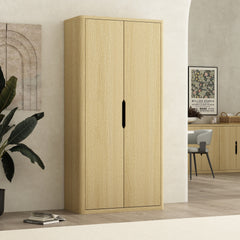 Bookcase Cabinet in Natural Oak