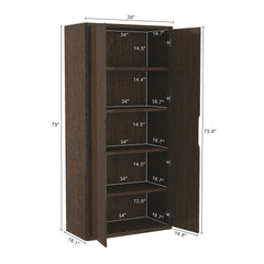 Bookcase Cabinet in Walnut