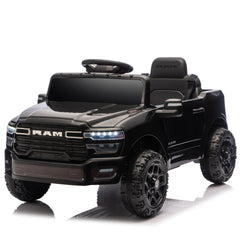 Licensed Dodge RAM 3500 12V Kids Ride On Truck,W/ Remote Control,2WD & Rear Shock Suspension,LED Headlights &Low Battery Alarm,3-speed remote adjustment,Built-in Music & Bluetooth,Recommended age: 3-6