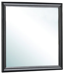 Elegant Traditional Black Wall Mirror