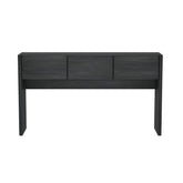 Console Table in Charcoal Gray