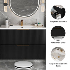 090 cabinet black without sink