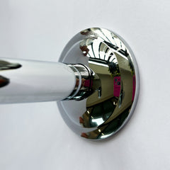 Shower Arm with Flange, 1/2 NPT Tapered Threads, Rain Shower Head Arm, Wall Mount Shower Extension Arm