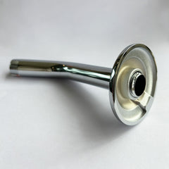Shower Arm with Flange, 1/2 NPT Tapered Threads, Rain Shower Head Arm, Wall Mount Shower Extension Arm