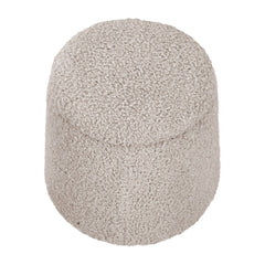 Round Storage Ottoman